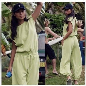 Free people throw and go onesie